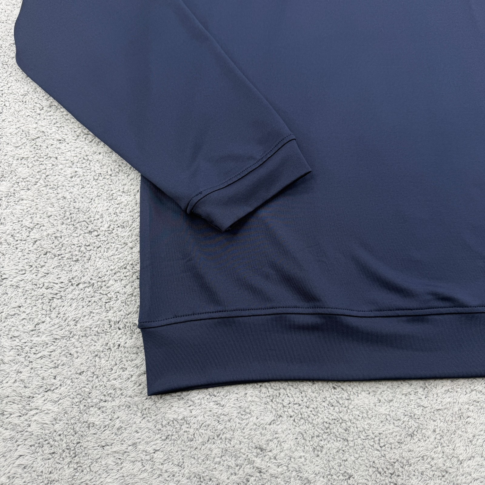 Barstool Sports Quarter Zip Pullover Mens Medium Navy Blue Girl Dad Fathers Day — image 4 of 8